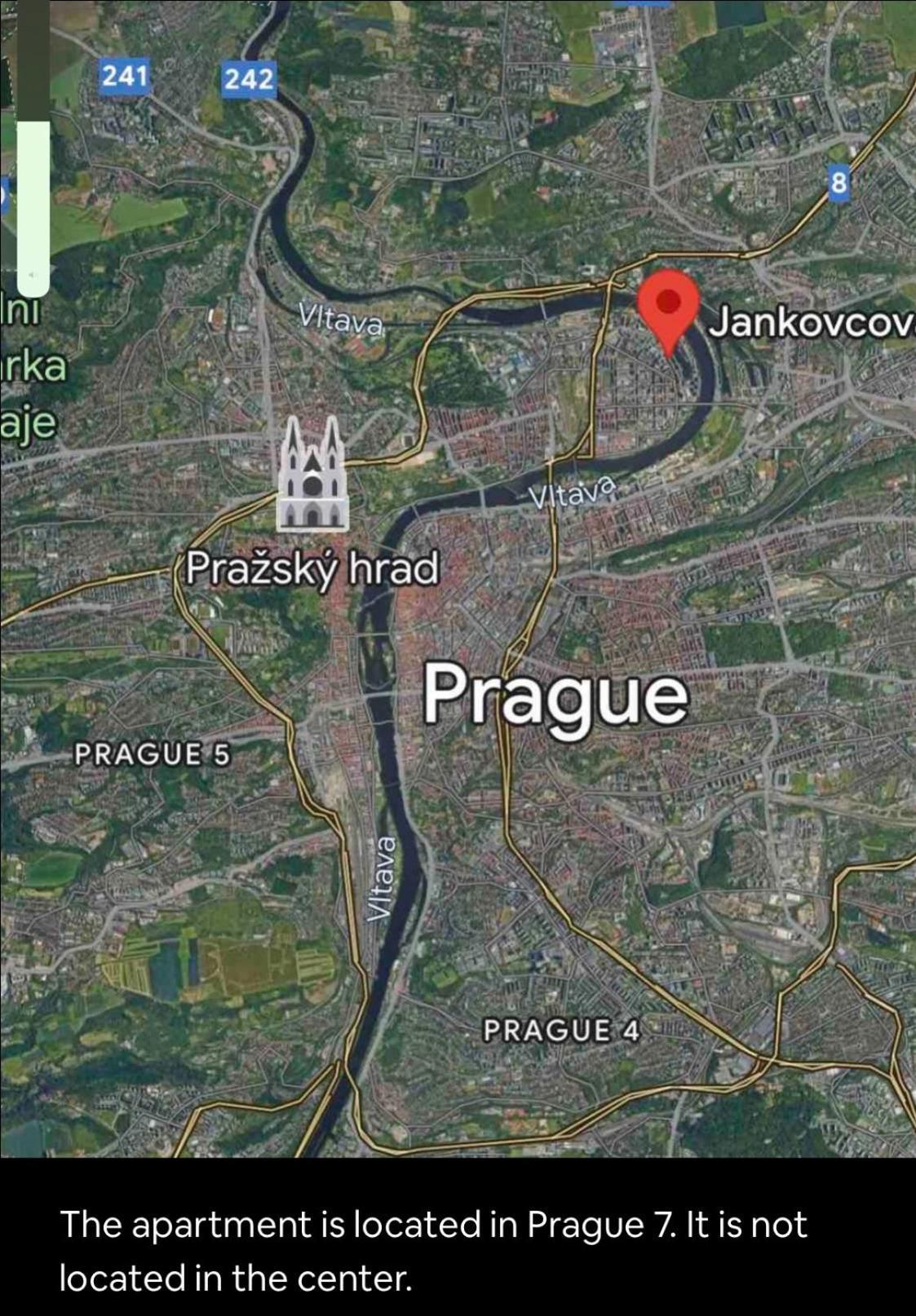 Modern Studio In Prague 7 Eksteriør billede